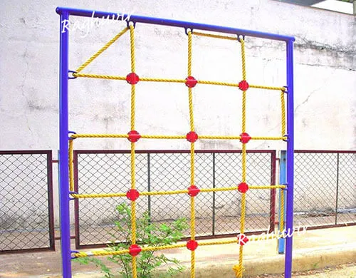 striaght net climber outside play equipment for kids