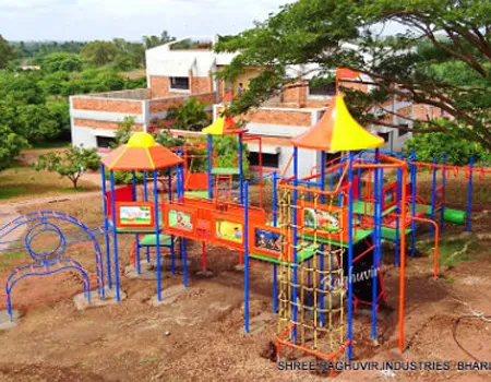 outdoor jungle gym multiplay system